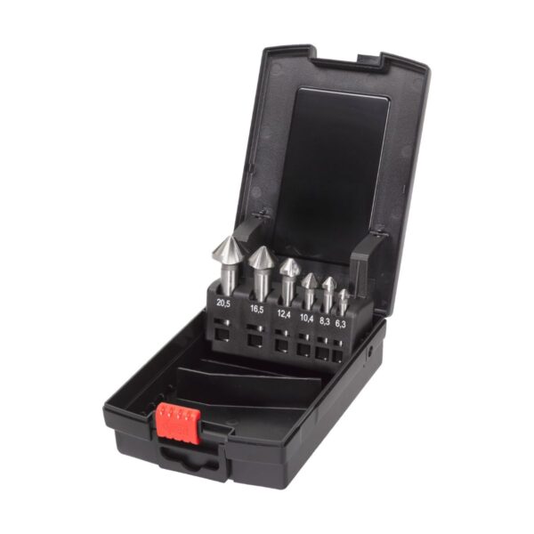 Комплект зенкери за неръждаема стомана Milwaukee 4932493575, 6 бр, HSS CO