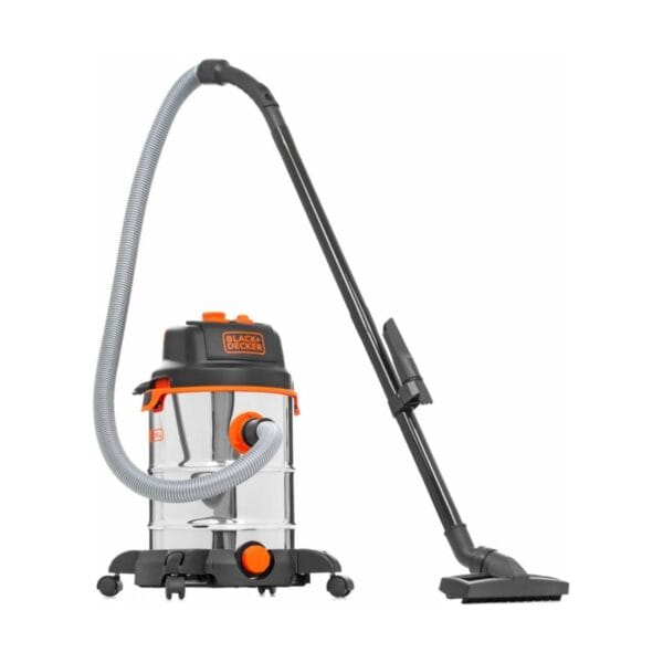 Прахосмукачка за сухо и мокро почистване Black & Decker BXVC30XTDE, 1600 W, 30 L