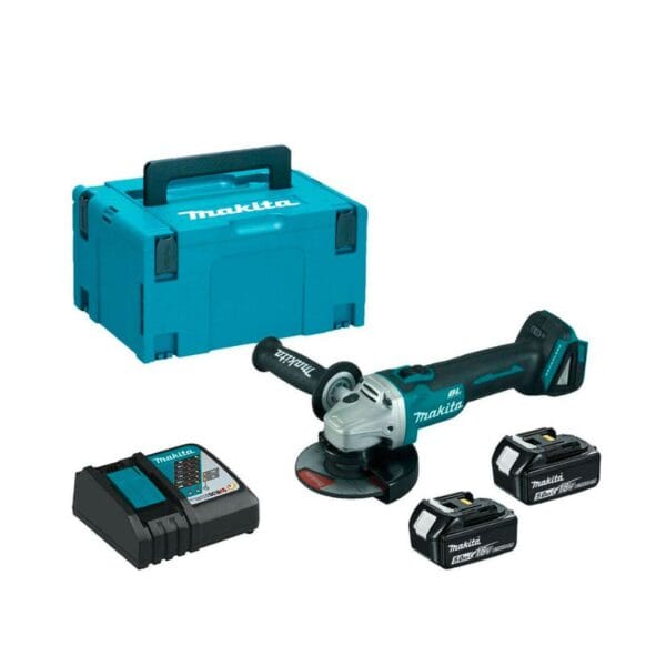 Акумулаторен ъглошлайф Makita DGA506RTJ, 125 мм, 18V