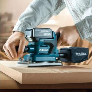Акумулаторен ексцентършлайф Makita DBO382Z, 18 V, 93 х 185 мм