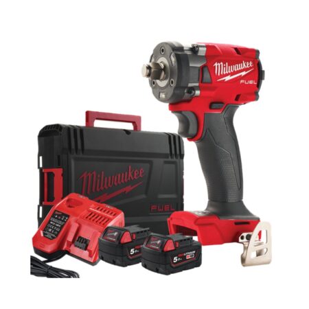 Акумулаторен гайковерт Milwaukee M18FIW2F12-502X, 339Nm, 1/2"
