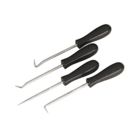 Комплект мини куки Sealey AK521, 4 бр, 125 мм