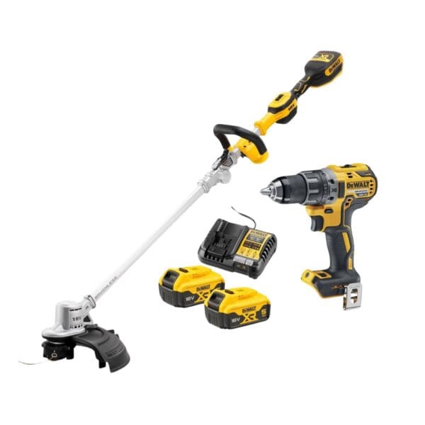 Акумулаторен тример и винтоверт DeWALT DCMST561DCD, 18 V, 360 мм, 70 Nm