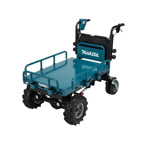 Акумулаторна количка Makita DCU601Z, 18V+18V + LXT MAKPAC 3 BL1850Bx4, DC18RD к-кт