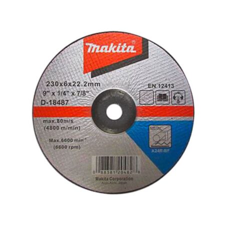 Карбофлексов диск за метал Makita D-18487, A24R, 230 мм
