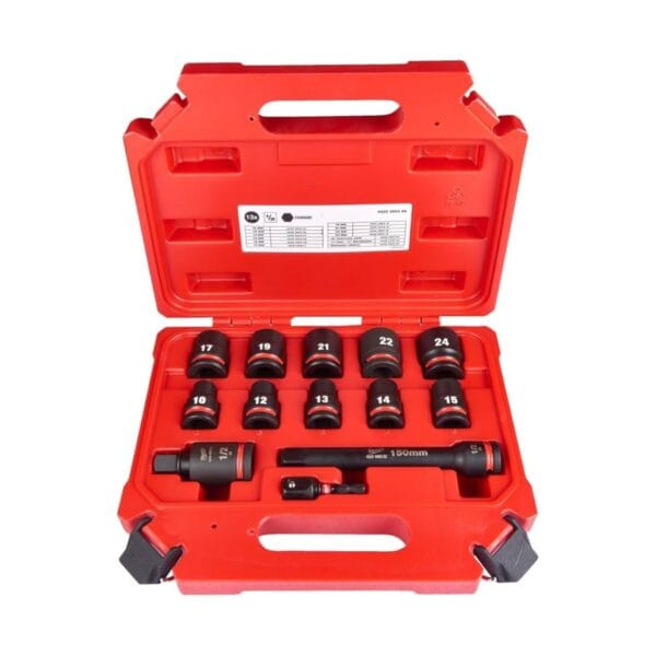 Комплект ударни вложки Milwaukee 4932480456, 1/2", 13 броя