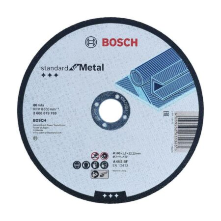 Диск за метал Bosch Standart For Metal 2608619769, 180 мм