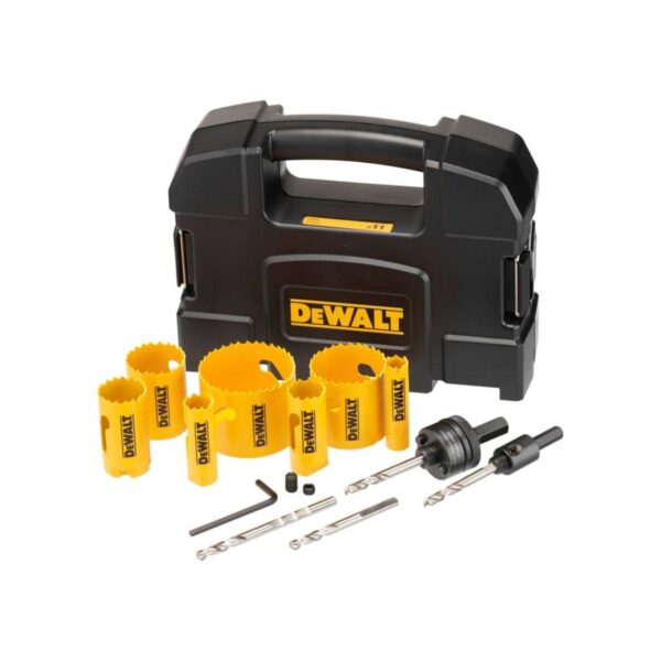 Комплект свредла и боркорони Dewalt DT90351, 11 бр, 16-64 мм