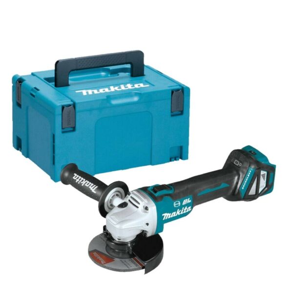 Акумулаторен ъглошлайф Makita DGA513ZJ, ф 125 мм, 18 V