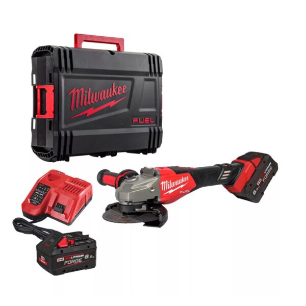 Акумулаторен ъглошлайф Milwaukee M18 FHSAG125XB2-802X, 18V, 125мм