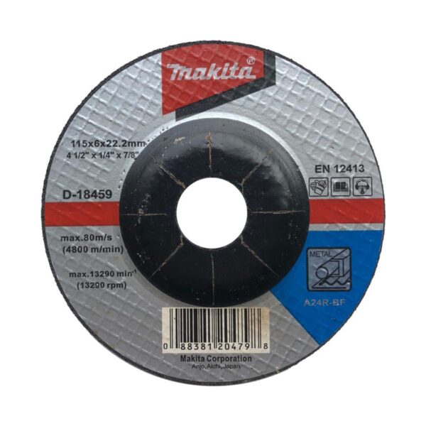 Диск за шлайфане Makita D-18459, 115 х 6 мм