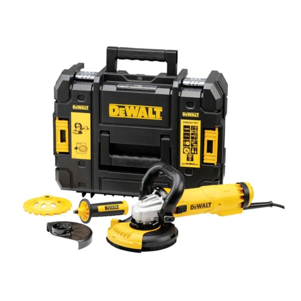 Електрическа фреза за бетон Dewalt DWE4217KT, 1200 W, 125 мм