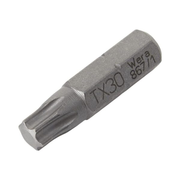 Комплект битове Wera 05072411001, TX30, 10 бр, 25 мм