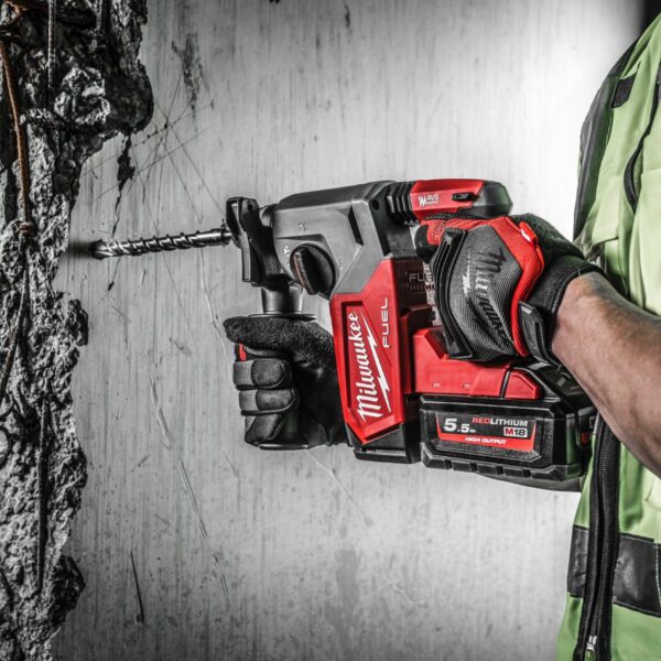 Акумулаторен перфоратор Milwaukee M18 FH-0X, 18 V, 2.5 J, SDS-Plus