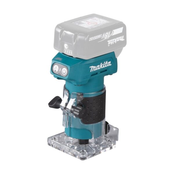 Акумулаторна челна фреза Makita DRT52Z, 18 V, 6 мм