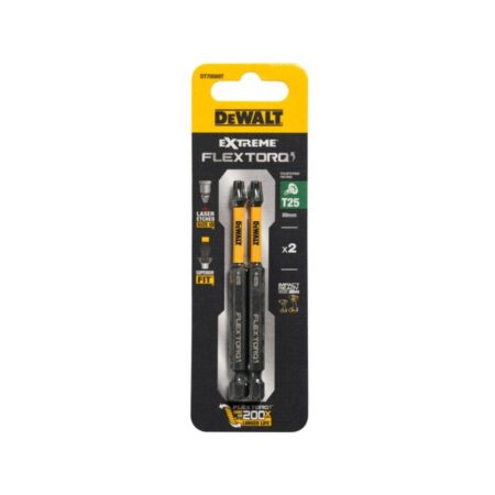 Битове за винтоверт Dewalt DT70569T, TX25, 2 бр, 89мм
