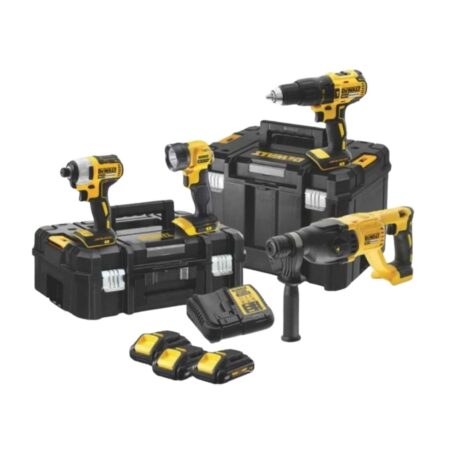 Комплект акумулаторни машини DeWalt DCK440L3T, 18V