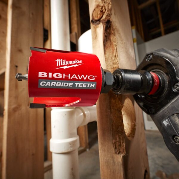 Комплект карбидни боркорони Milwaukee 4932464939, 6 бр, 35-76 мм