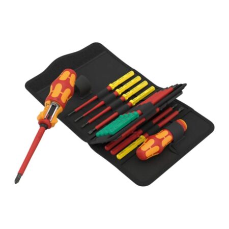 Комплект отвертка с накрайници Wera 05006618001, 17 бр, VDE