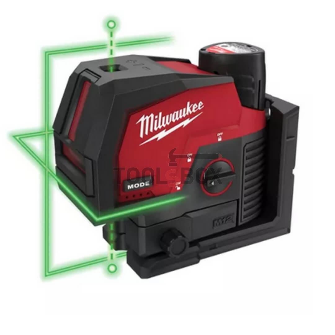 lazeren nivelir milwaukee m12 cllp 301c 3аh 1 1