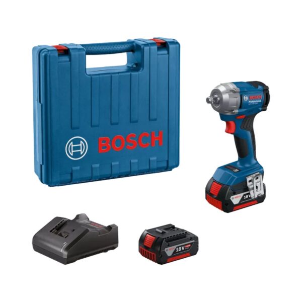 Акумулаторен ударен гайковерт Bosch GDS 18V-350, 350 Nm, ½", 06019M5021