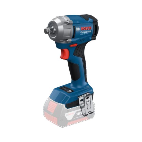 Акумулаторен ударен гайковерт Bosch GDS 18V-350, 350 Nm, ½", 06019M5020