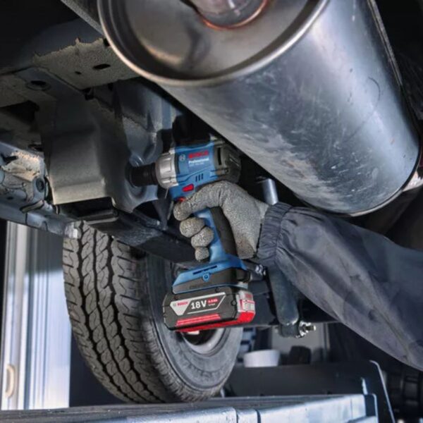 Акумулаторен ударен гайковерт Bosch GDS 18V-350, 350 Nm, ½", 06019M5020
