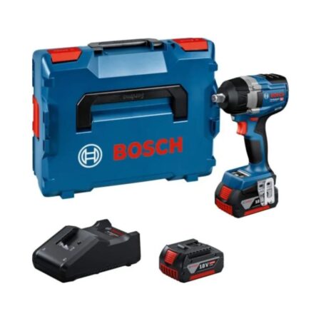 Акумулаторен ударен гайковерт Bosch GDS 18V-750 C, 750 Nm, ½", 06019L9003