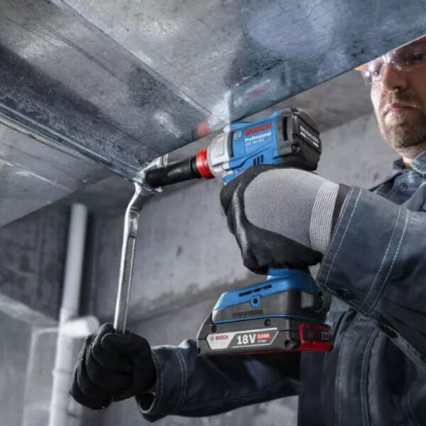 Акумулаторен ударен гайковерт Bosch GDX 18V-285, 285 Nm, ½", ¼", 06019N2120