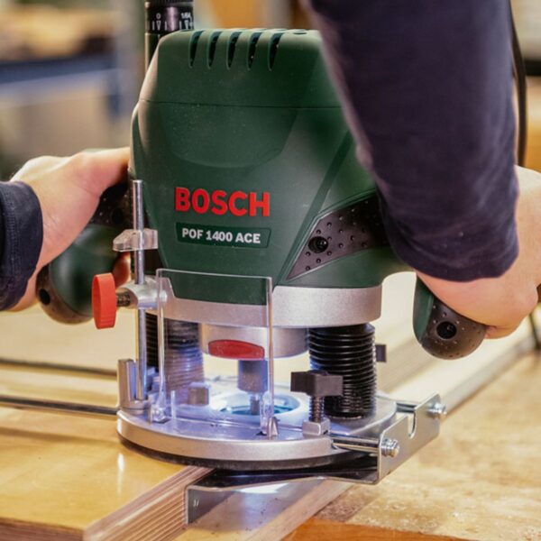 Комплект оберфреза с фрезери Bosch POF 1400 ACE, 1400 W, 55 мм, 060326C801