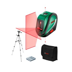 Как се работи с лазерен нивелир? 2 Линеен лазерен нивелир BOSCH UniversalLevel 2 Set, 0603663803, 2 линии