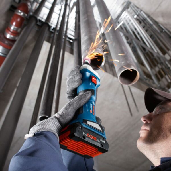 Акумулаторен прав шлайф BOSCH GGS 18V-20 Solo, 18 V, 8 мм, 06019B5401