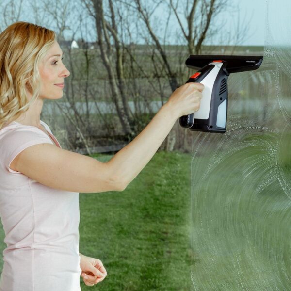 Акумулаторен уред за почистване на стъкла BOSCH GlassVAC, 100 ml, 06008B7000