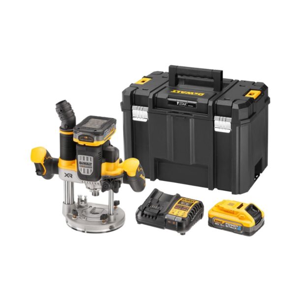 Акумулаторна оберфреза DEWALT DCW620H2, 18 V, 70 мм, 8 - 12 мм