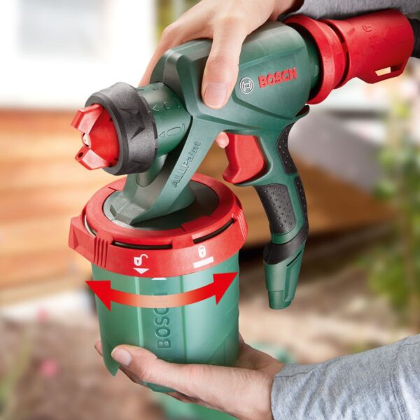 Пистолет за боядисване BOSCH PFS 3000-2, 650 W, 1000 ml, 0603207100