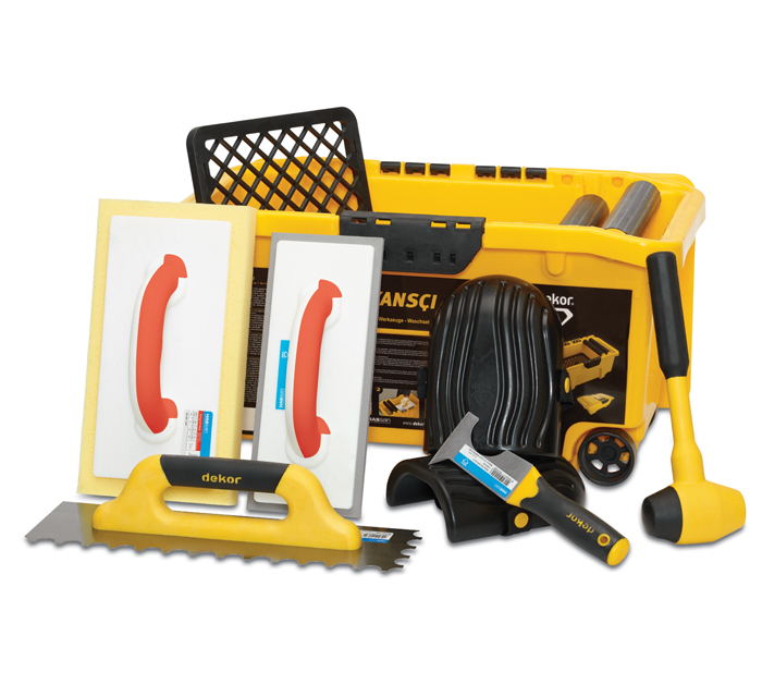 komplekt instrumenti za polagane na faqns