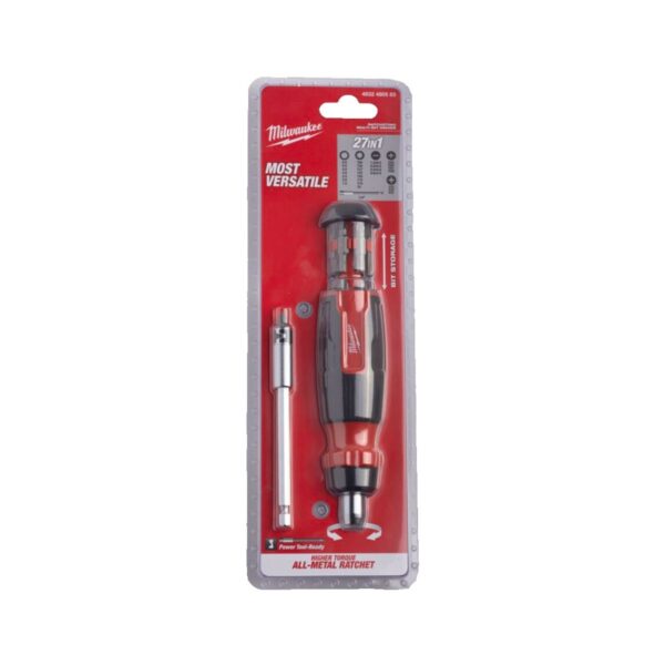 Комплект отвертка с накрайници Milwaukee 4932480583, 1/4", 27в1