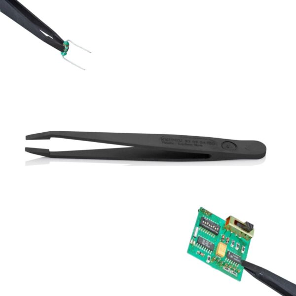 Пластмасова пинсета Knipex 92 09 04 ESD, 115 мм
