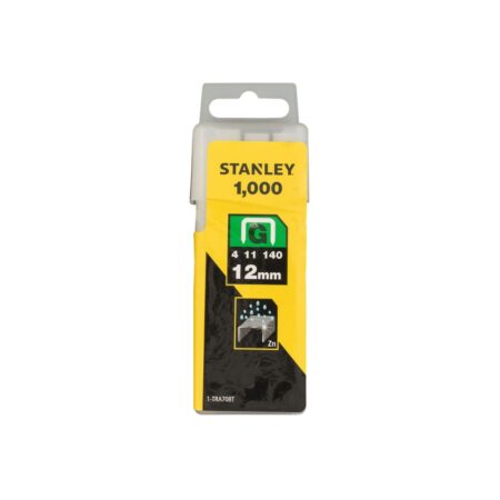 Скоби за такер Stanley 1-TRA708T, тип G, 12 мм, 1000 бр