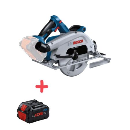 Акумулаторен циркуляр BOSCH GKS 18V-68 C BITURBO, 190 мм, 06016B5000 + Батерия procore 8.0Ah