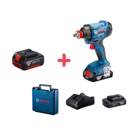Акумулаторен ударен гайковерт Bosch GDX 180-LI, 06019G5223, 180 Nm + ПОДАРЪК Батерия 5.0Ah