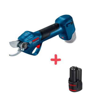 Акумулаторна лозарска ножица BOSCH Pro Pruner, 12V + ПОДАРЪК Батерия 3.0Ah