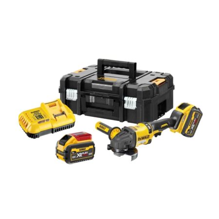 Акумулаторен ъглошлайф DeWALT DCG418X2, 54 V, 125 мм