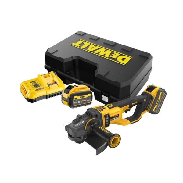Акумулаторен ъглошлайф DeWALT DCG460X2, 54 V, 230 мм