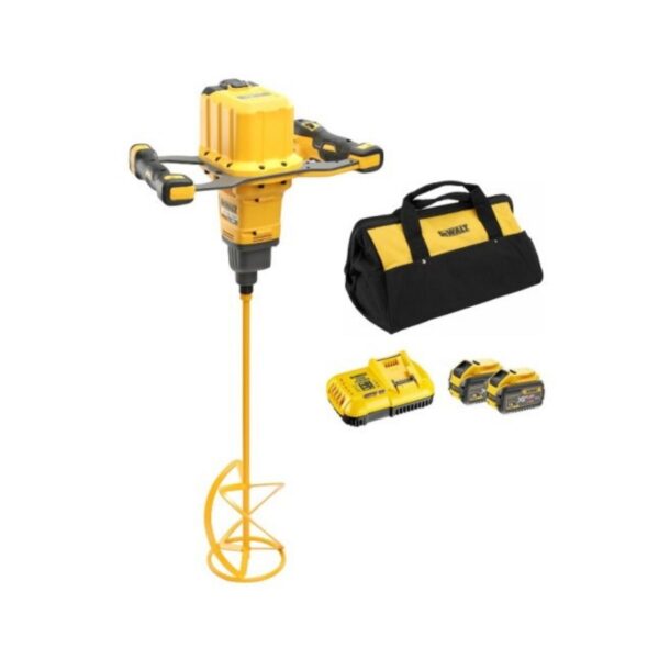 Акумулаторна бъркалка за смеси DeWALT DCD240X2, 54V