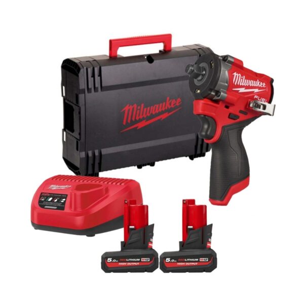 Акумулаторен гайковерт Milwaukee M12FCIWF12G3-502X, 12 V, 745 Nm, 4933493455