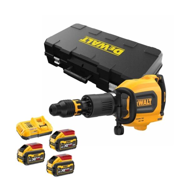 Акумулаторен къртач Dewalt DCH911X3, SDS-Max 54V/18 V, 27 J