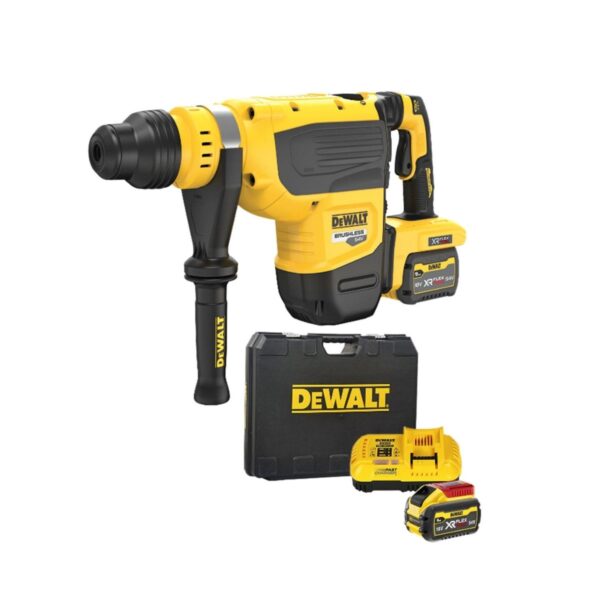 Акумулаторен перфоратор Dewalt DCH735X2, SDS-Max 54V/18 V, 13.3 J