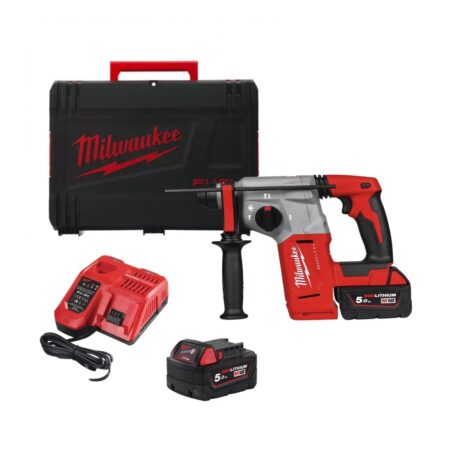 Акумулаторен перфоратор Milwaukee M18BLH-502X, 2,3J, SDS+, 4933478894