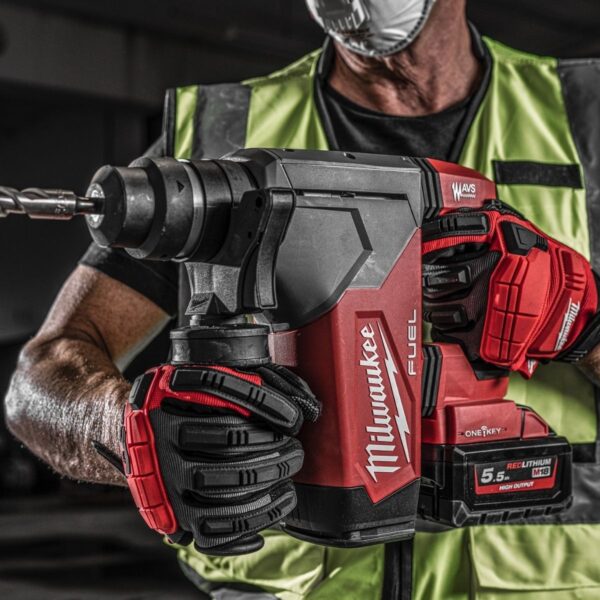 Акумулаторен перфоратор Milwaukee M18ONEFHP-0X, 18 V, 5 J, 4933478884